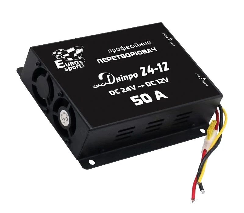 Преобразователь напряжения Днепр 24V-12V 50А 600W