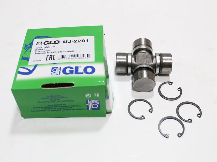 Крестовина кардана ВАЗ 2101-2107 2101-2202025 UJ-2201 GLO фото 2