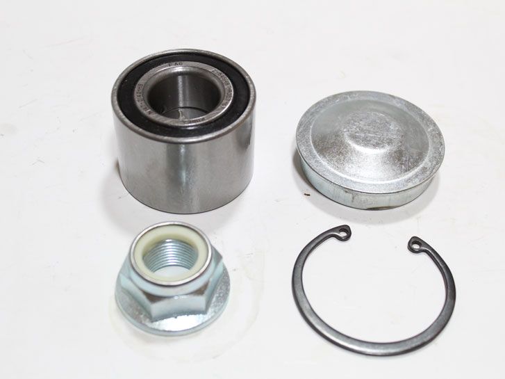 Подшипник ступицы Aveo, Renault Logan зад. (25x52x37) (подшипник, стопорное кольцо, крышка, гайка) 4847B GLO фото 3