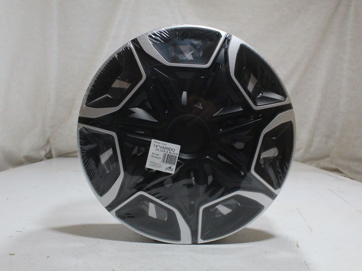 Автомобильные Колпаки (4шт) R14 Varido Silver&Black  Argo