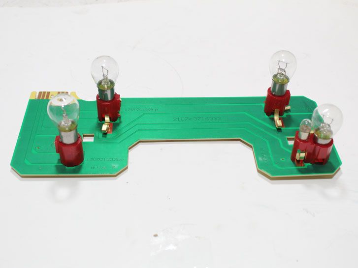 Плата заднего фонаря ВАЗ 2107 левая в сборе с лампами CS-20 фото 3