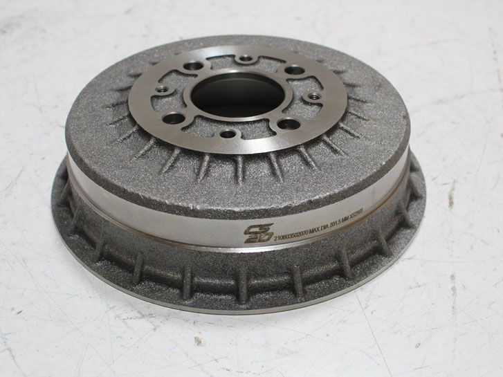 Барабан тормозной ВАЗ 2108-12 (чугунный) 2108-3502070 CS-20 фото 3