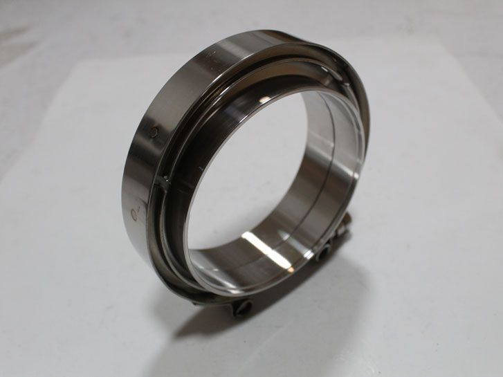 Хомут с фланцами V-Band нержавеющая сталь 102мм (4.0) AGK-VB1002F