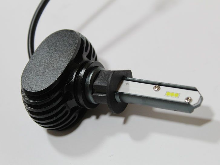 Лампа LED S1/ тип лампы H1, диод 2*3 CSP 1616/12-24V, 6000К/тип охлаждения радиатор