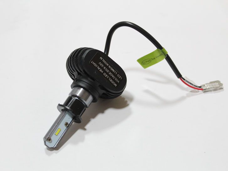 Лампа LED H3, диод 2*3 CSP 1616/12-24V, 6000К/тип охлаждения - радиатор 