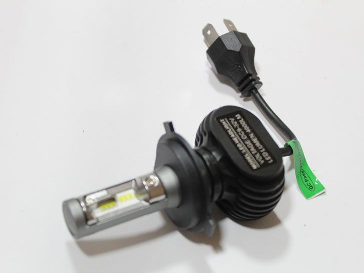 Лампа LED H4 H/L, диод 2*3+2*3 CSP 1616/12-24V, 6000К/тип охлаждения радиатор 