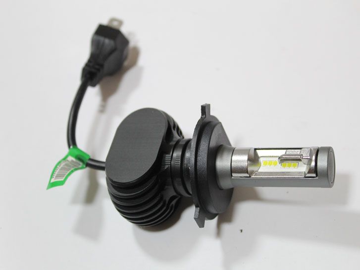 Лампа LED H4 H/L, диод 2*3+2*3 CSP 1616/12-24V, 6000К/тип охлаждения радиатор 