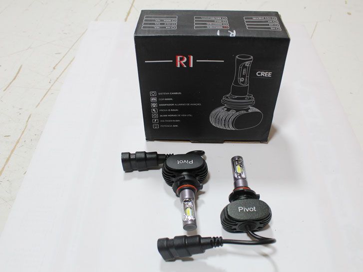 Лампа LED НB3 (9005), диод CREE/12-24V, 2x24W, 5700-6000К/тип охлаждения радиатор 