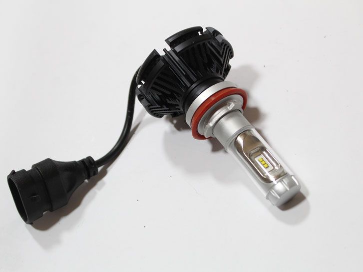 Лампа LED Н11(H8/H9/H16), диод  PHILIPS ZES/ 9-32V, 22W, 6000К/тип охлаждения - радиатор 