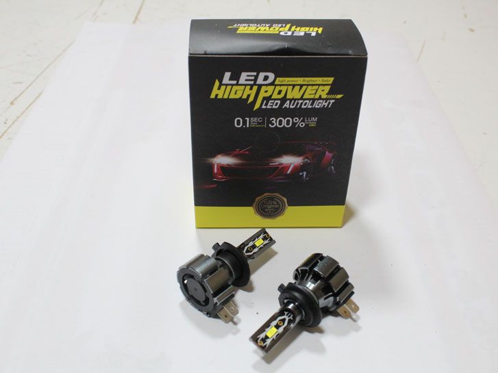 H7, диод 3570/ 12V, 30W, 6500K/ тип охлаждения - радиатор+вентилятор 