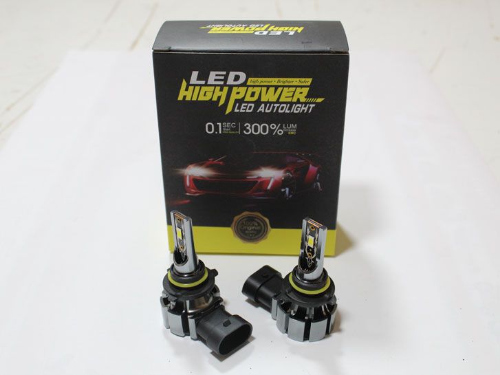 Лампа LED НВ4 (9006), диод 3570/ 12V, 30W, 6500K/ тип охлаждения -радиатор+вентилятор 