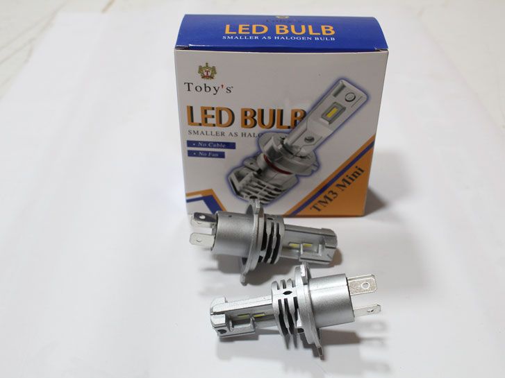 Лампа LED H4 H/L mini, диод 1860/9-32V, 22W, 6000K/тип охлаждения -радиатор 