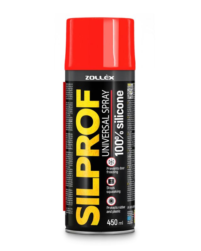 Смазка силиконовая (0,450 л) аэрозоль 100% SILPROF 15124 Zollex