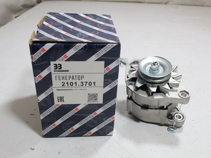 Генератор ВАЗ 2101,2103,2106 Нива (42А) 33 STANDART фото 2