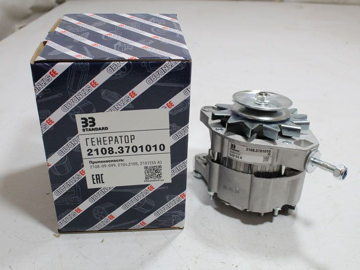 Генератор ВАЗ 2105,2107,2108-21099 Нива (55А) 33 STANDART фото 2