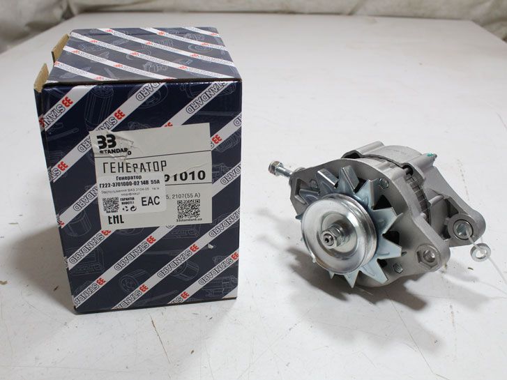 Генератор ВАЗ 2105,2107,2108-21099 Нива (55А) 33 STANDART фото 2