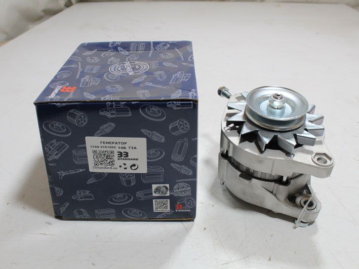 Генератор ВАЗ 2105,2107,2108-21099 Нива (73А) 2108-3701005 33 STANDART фото 2
