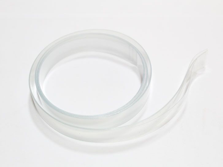 Пленка защитная на торцы дверей прозрачная (1000х15мм) 4 шт