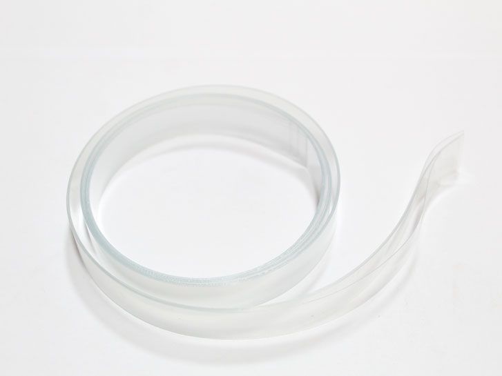 Пленка защитная на торцы дверей прозрачная (1000х15мм) 4 шт фото 4