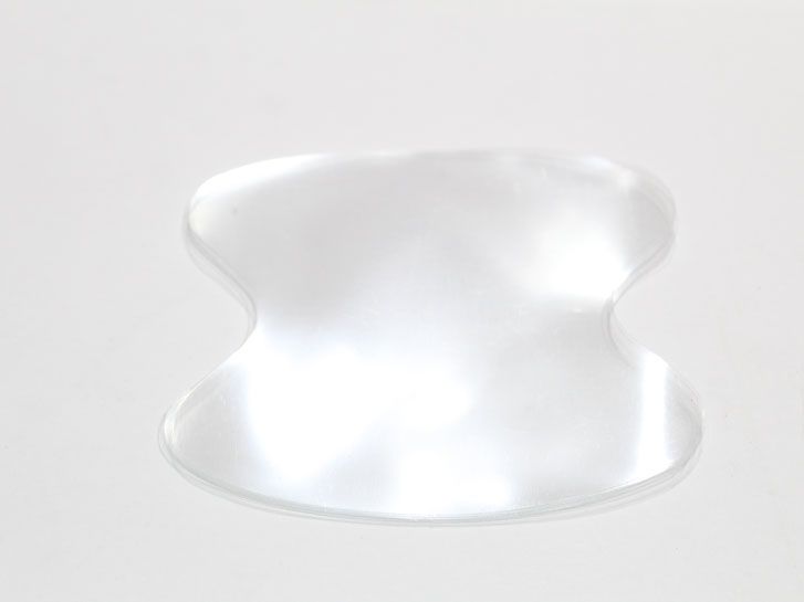 Пленка защитная от царапин под ручку двери (с вырезом) 4+1шт