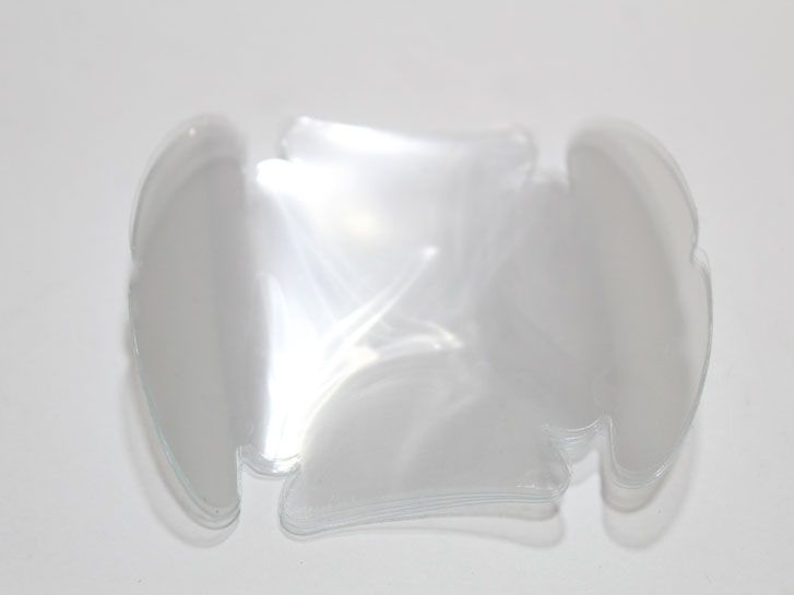 Пленка защитная от царапин под ручку двери (универсальная №1) 4+1шт