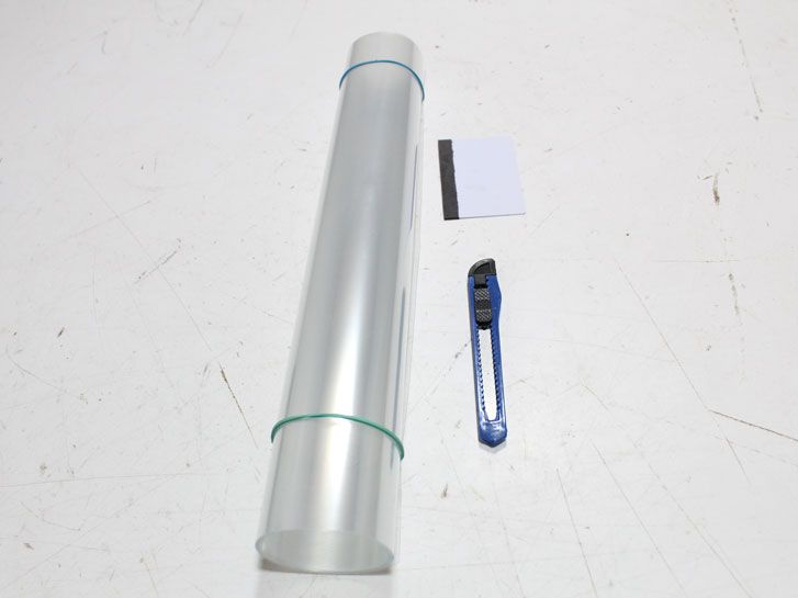 Пленка защитная на фары 400*750 2шт(шпатель+нож)