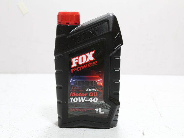 Масло моторное 10w40 полусинтетика (1 л) POWER PREMIUM FOX