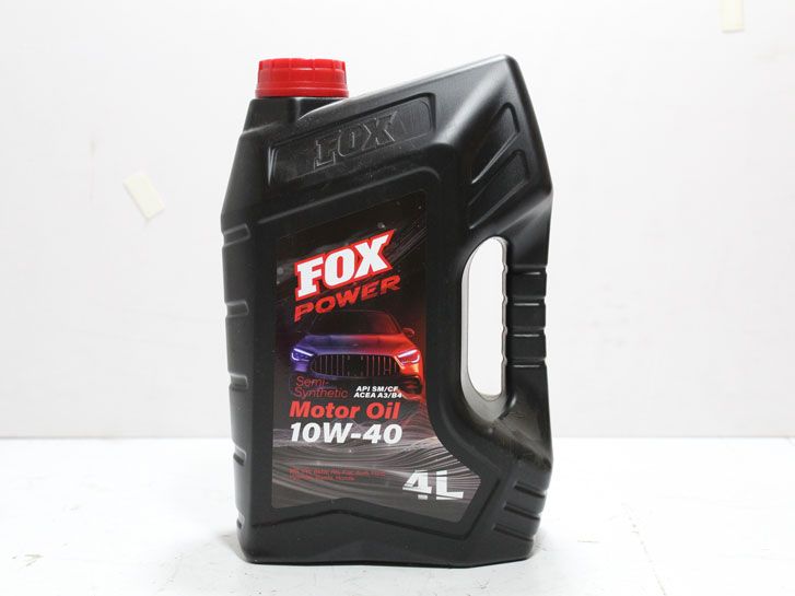 Масло моторное 10w40 полусинтетика (4 л) POWER PREMIUM FOX