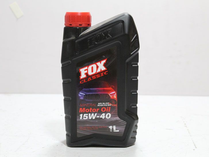 Масло моторное минеральное 15w40 (1 л) CLASSIC FOX