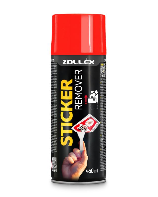 Очиститель наклеек и клея ST-011 450мл. 15119 Zollex