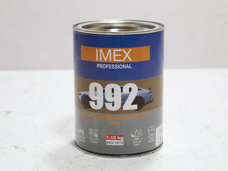 Грунт белый антикорозийный профессиональный 1,1кг 992 IMEX