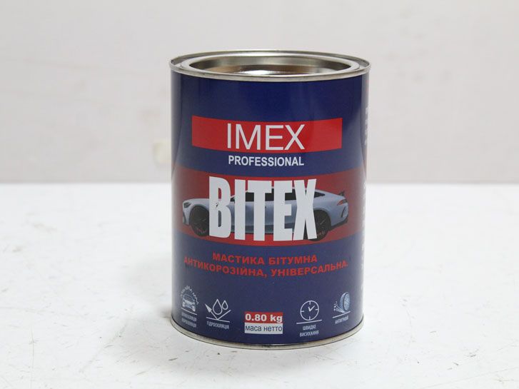 Мастика битумная 0,8 кг BITEX IMEX