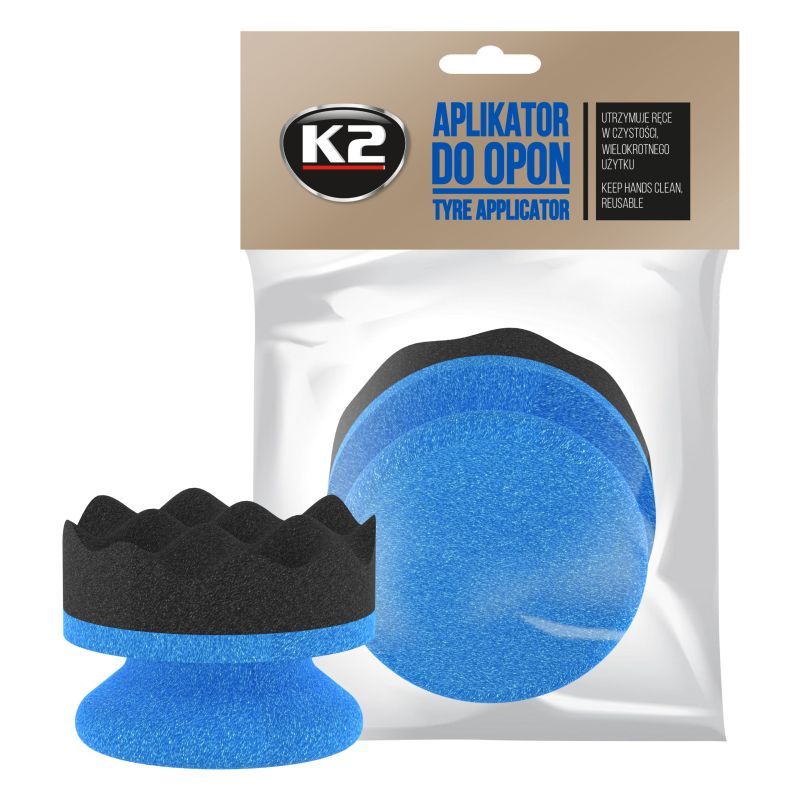 Губка аппликатор для воска и полироли шин Applicator tyre K720 K2