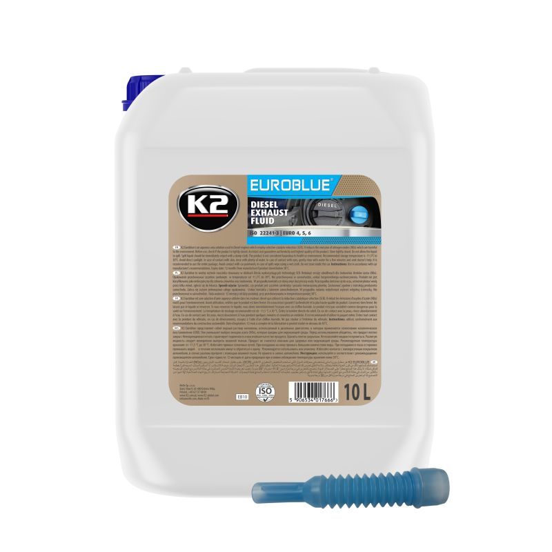 Жидкость ADBLUE 10л EUROBLUE EB10 K2