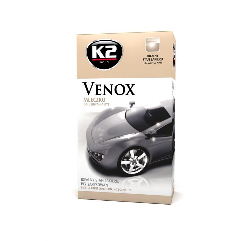 Полироль для кузова с воском 180гр. с губкой Venox G050 K2