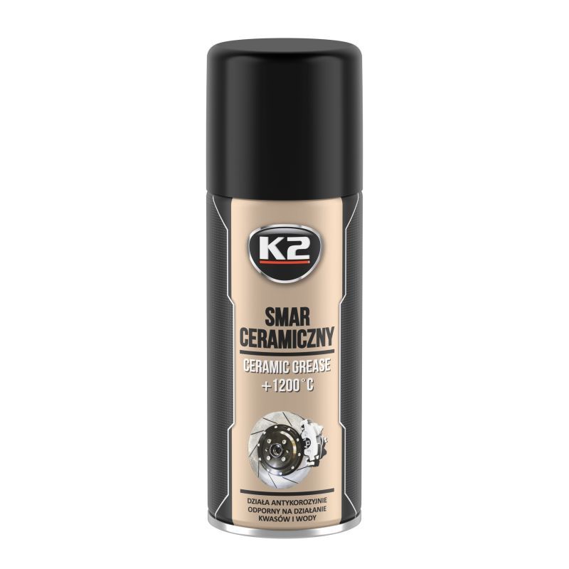 Смазка керамическая высокотемпературная 400мл (-1200°C) Ceramic Grease W124 K2