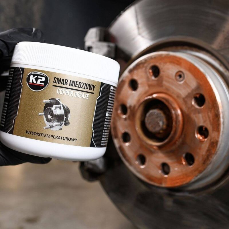 Смазка медная высокотемпературная 500гр (+1090°C) Copper Grease W123 K2