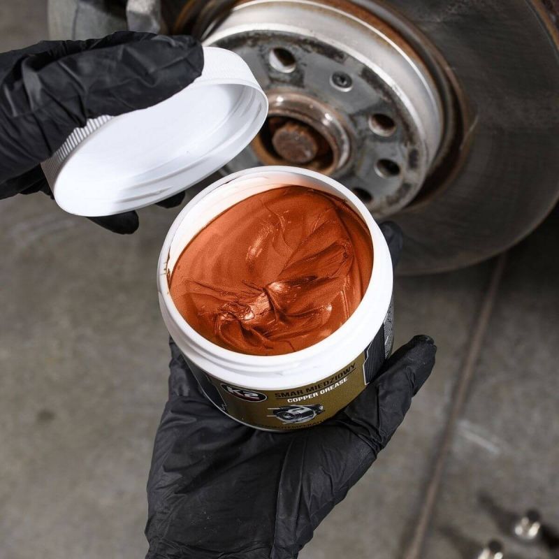 Смазка медная высокотемпературная 500гр (+1090°C) Copper Grease W123 K2 фото 2