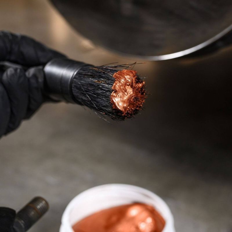 Смазка медная высокотемпературная 500гр (+1090°C) Copper Grease W123 K2 фото 3