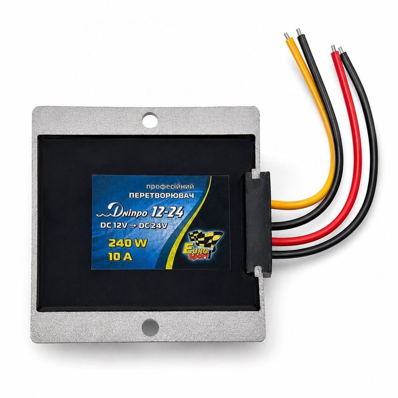 Преобразователь напряжения Днепр 2-24 (12V?24V 10A 240W IP68) для Starlink Mini
